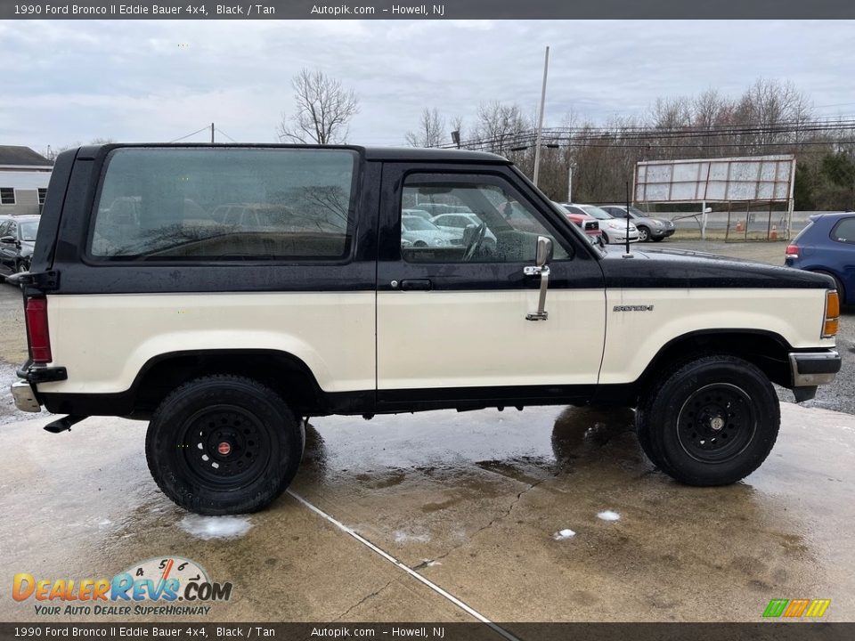 1990 Ford Bronco II Eddie Bauer 4x4 Black / Tan Photo #8