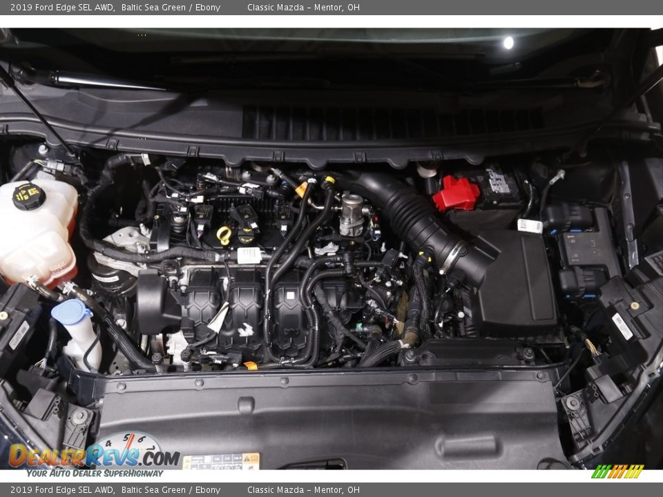 2019 Ford Edge SEL AWD Baltic Sea Green / Ebony Photo #22