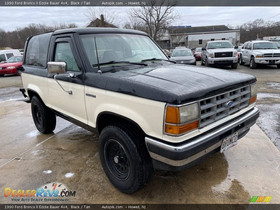 1990 Ford Bronco II Eddie Bauer 4x4 Black / Tan Photo #9