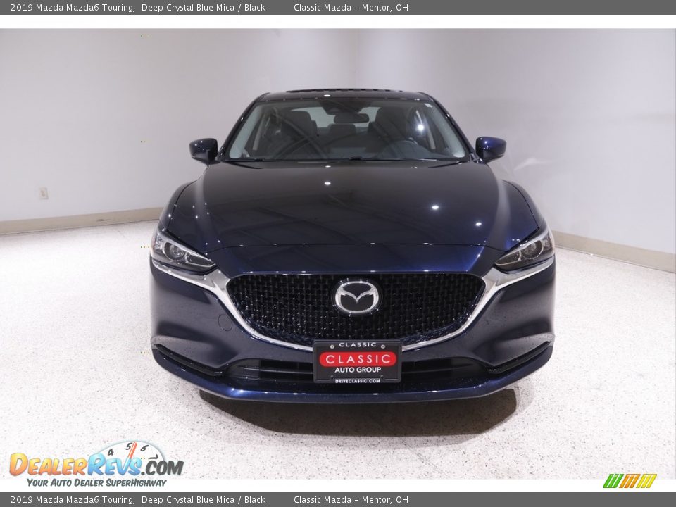2019 Mazda Mazda6 Touring Deep Crystal Blue Mica / Black Photo #2