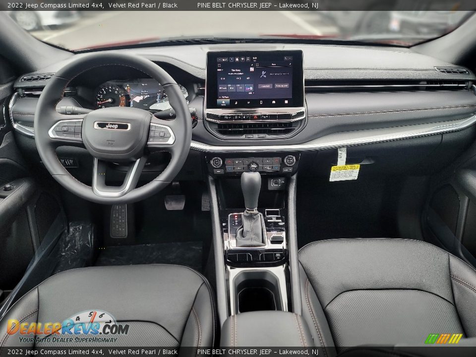 2022 Jeep Compass Limited 4x4 Velvet Red Pearl / Black Photo #12