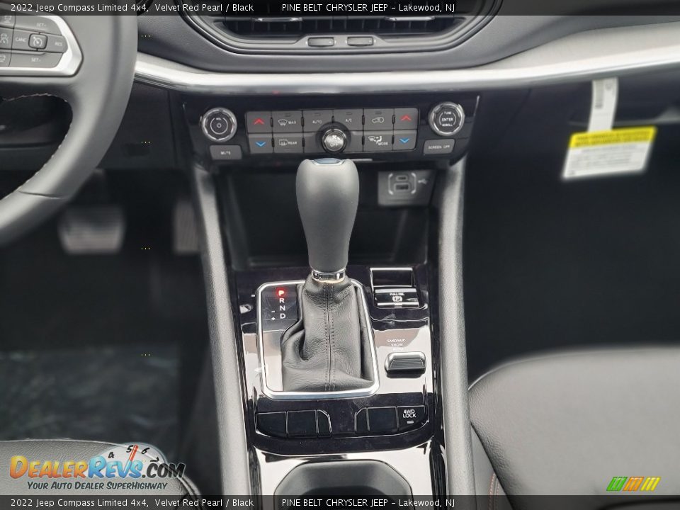 2022 Jeep Compass Limited 4x4 Velvet Red Pearl / Black Photo #13