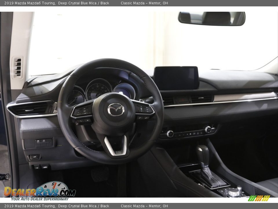 2019 Mazda Mazda6 Touring Deep Crystal Blue Mica / Black Photo #6