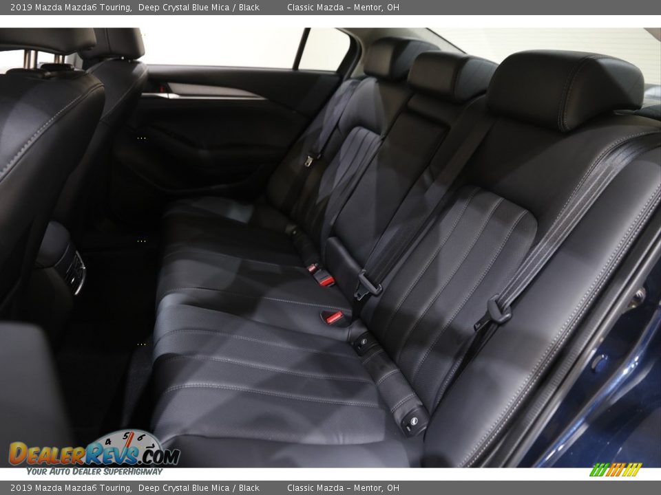 2019 Mazda Mazda6 Touring Deep Crystal Blue Mica / Black Photo #16