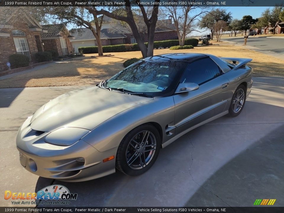 Pewter Metallic 1999 Pontiac Firebird Trans Am Coupe Photo #30