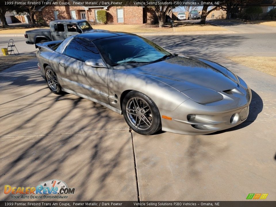 Pewter Metallic 1999 Pontiac Firebird Trans Am Coupe Photo #31