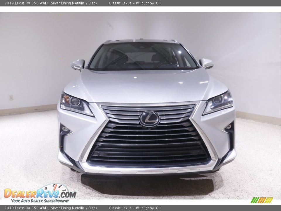 2019 Lexus RX 350 AWD Silver Lining Metallic / Black Photo #2