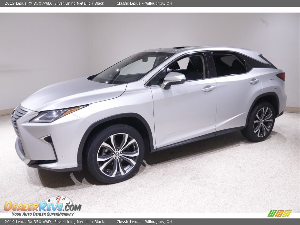 2019 Lexus RX 350 AWD Silver Lining Metallic / Black Photo #3