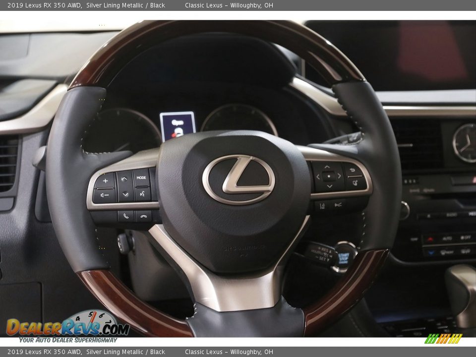 2019 Lexus RX 350 AWD Silver Lining Metallic / Black Photo #7