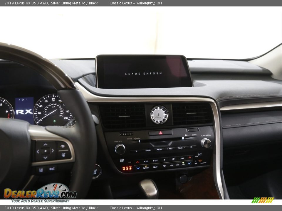 2019 Lexus RX 350 AWD Silver Lining Metallic / Black Photo #10