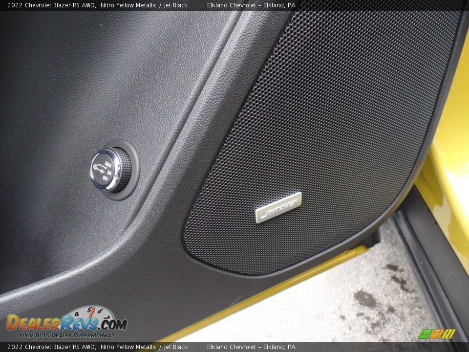 2022 Chevrolet Blazer RS AWD Nitro Yellow Metallic / Jet Black Photo #20