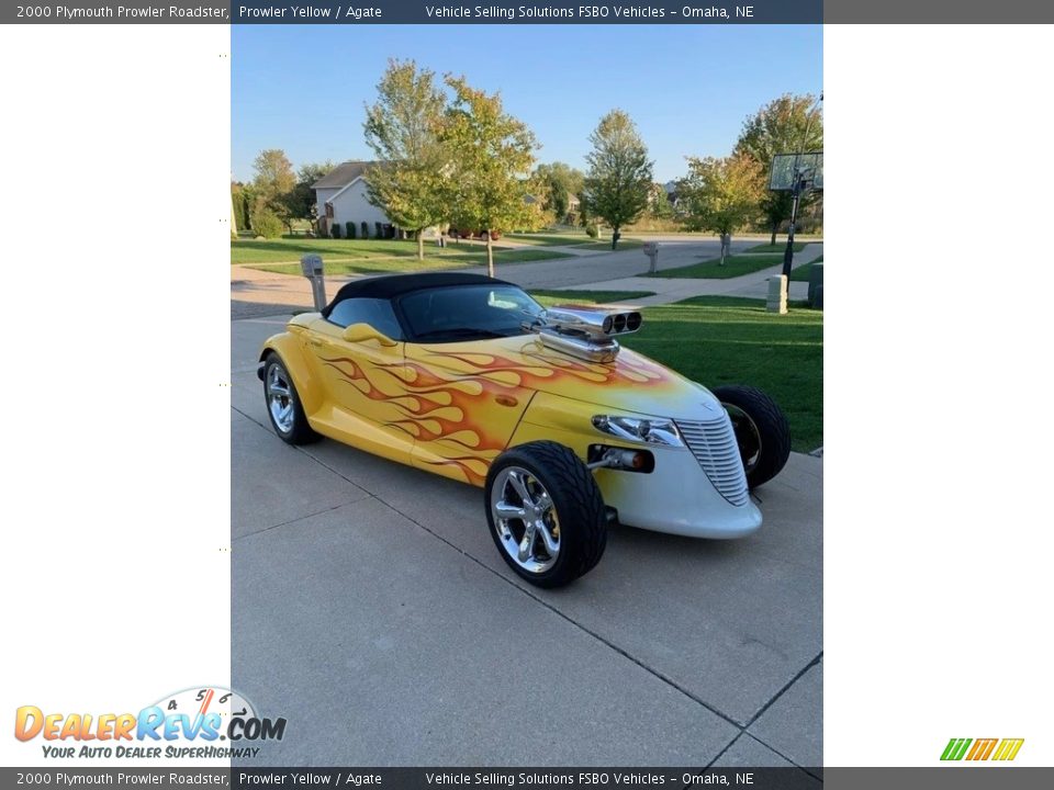 2000 Plymouth Prowler Roadster Prowler Yellow / Agate Photo #3