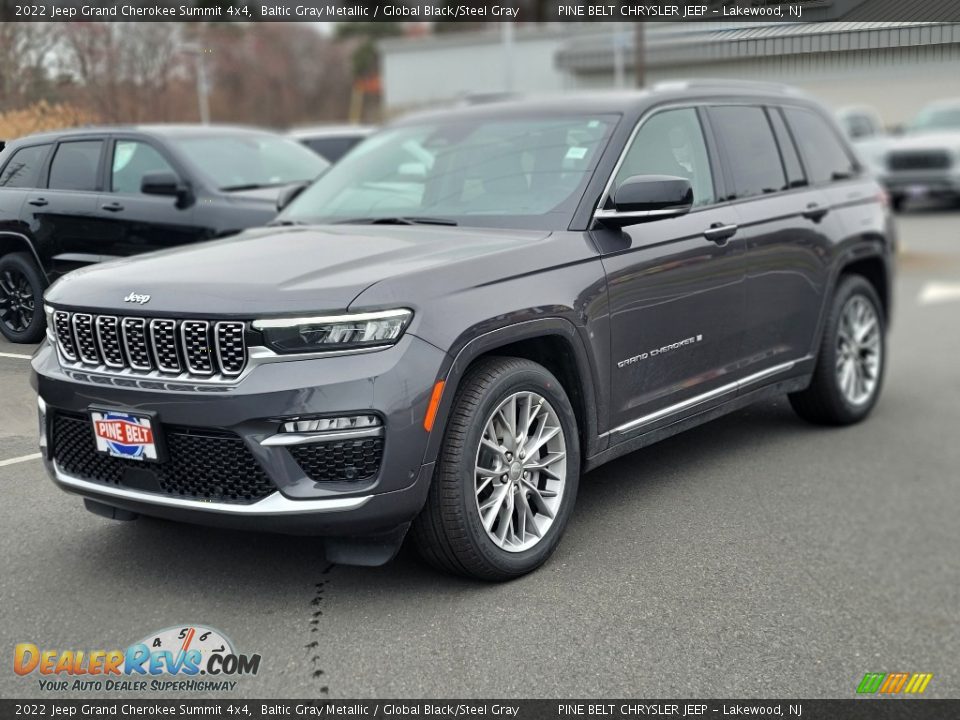 2022 Jeep Grand Cherokee Summit 4x4 Baltic Gray Metallic / Global Black/Steel Gray Photo #1