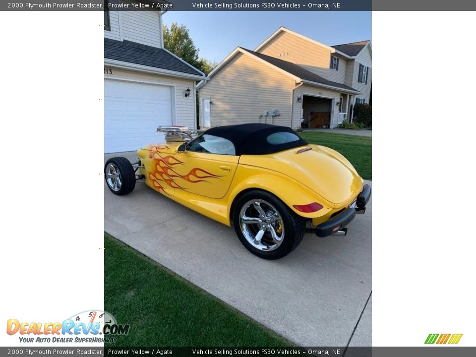 2000 Plymouth Prowler Roadster Prowler Yellow / Agate Photo #5
