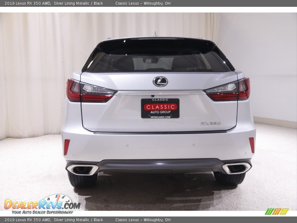 2019 Lexus RX 350 AWD Silver Lining Metallic / Black Photo #22