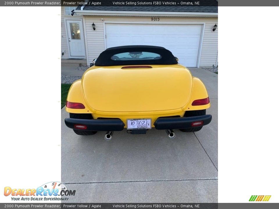 2000 Plymouth Prowler Roadster Prowler Yellow / Agate Photo #6