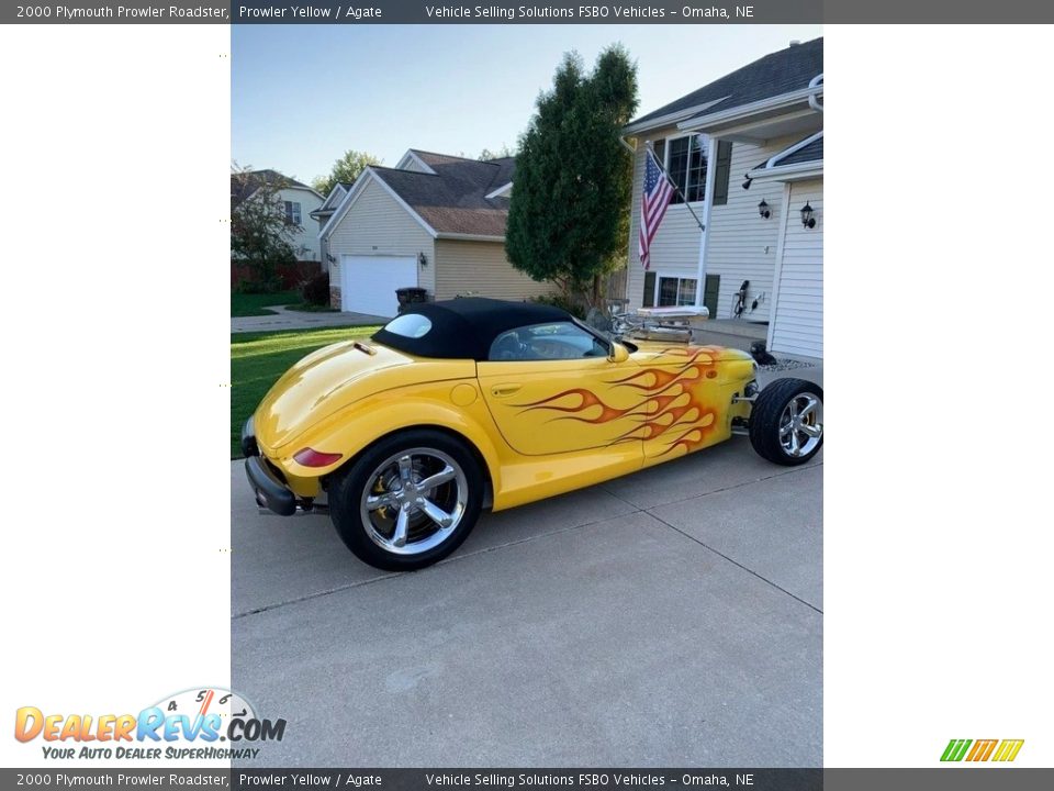 2000 Plymouth Prowler Roadster Prowler Yellow / Agate Photo #7