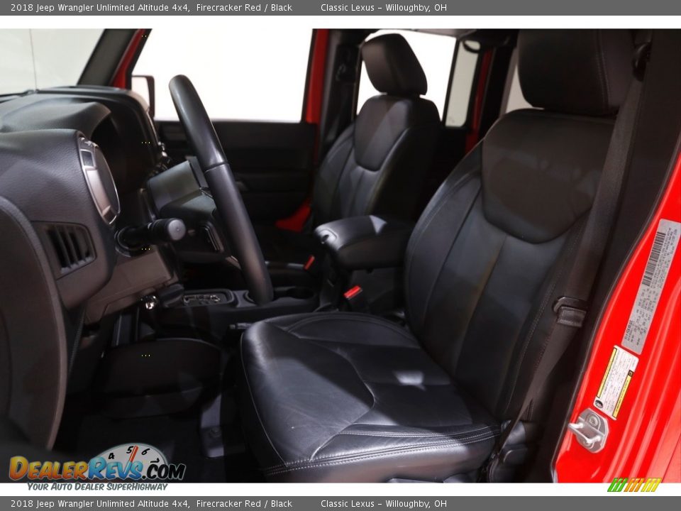 2018 Jeep Wrangler Unlimited Altitude 4x4 Firecracker Red / Black Photo #5