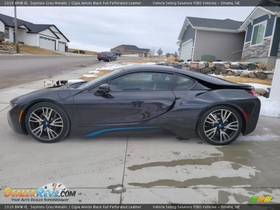 Sophisto Grey Metallic 2016 BMW i8  Photo #15