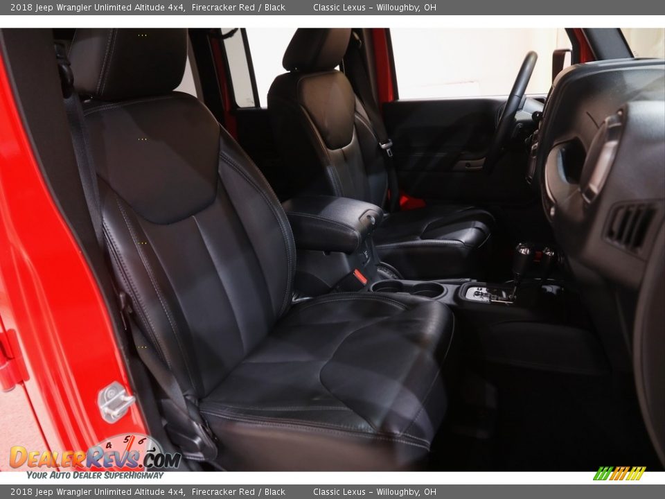 2018 Jeep Wrangler Unlimited Altitude 4x4 Firecracker Red / Black Photo #15