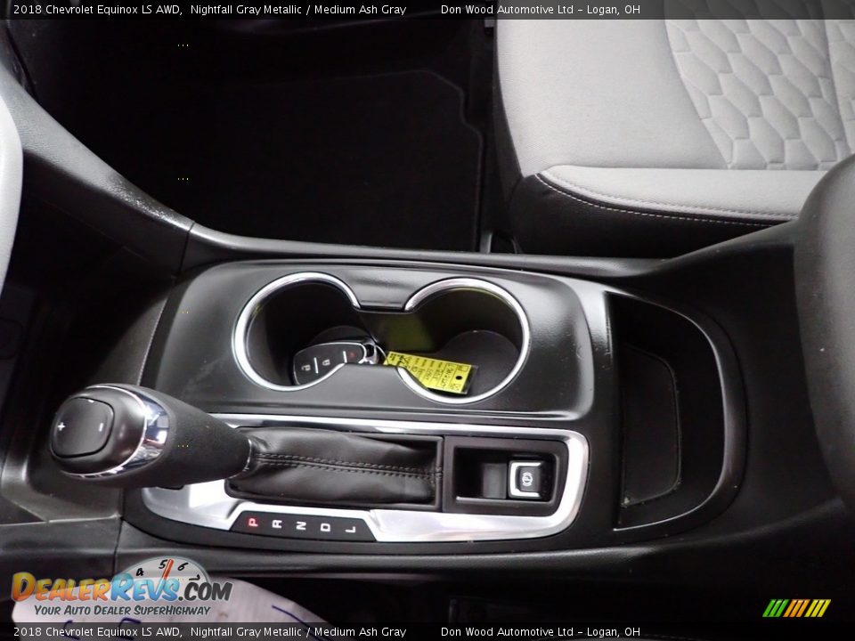 2018 Chevrolet Equinox LS AWD Nightfall Gray Metallic / Medium Ash Gray Photo #23