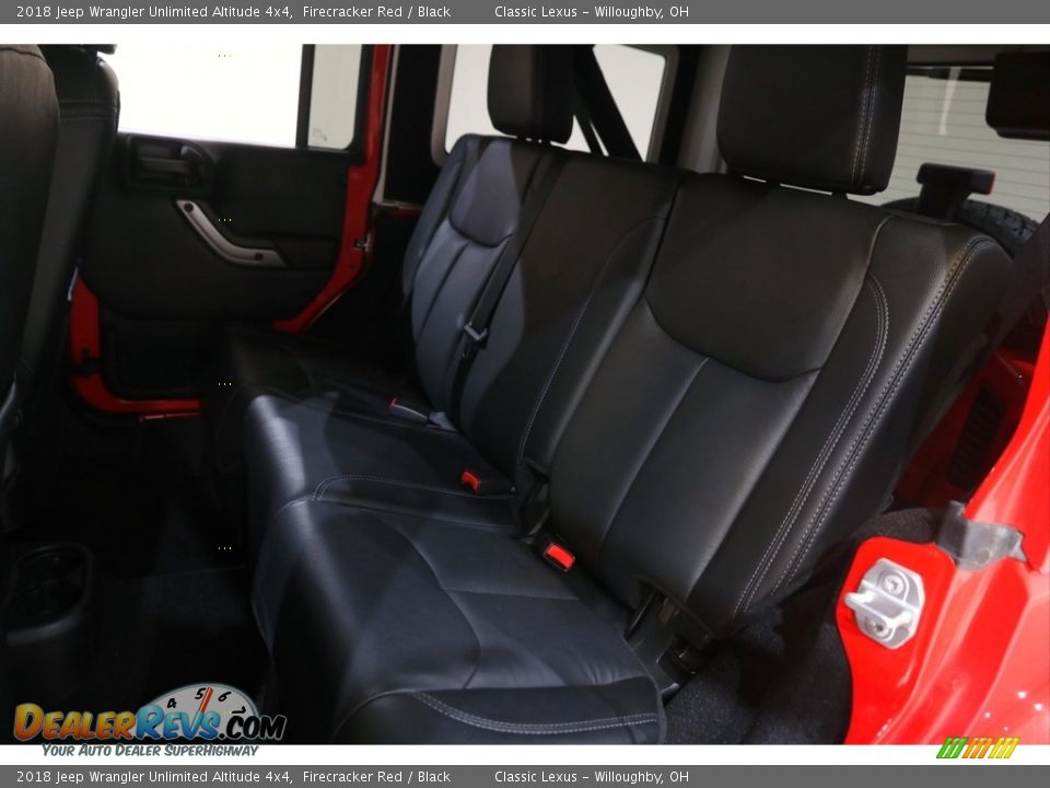 2018 Jeep Wrangler Unlimited Altitude 4x4 Firecracker Red / Black Photo #17