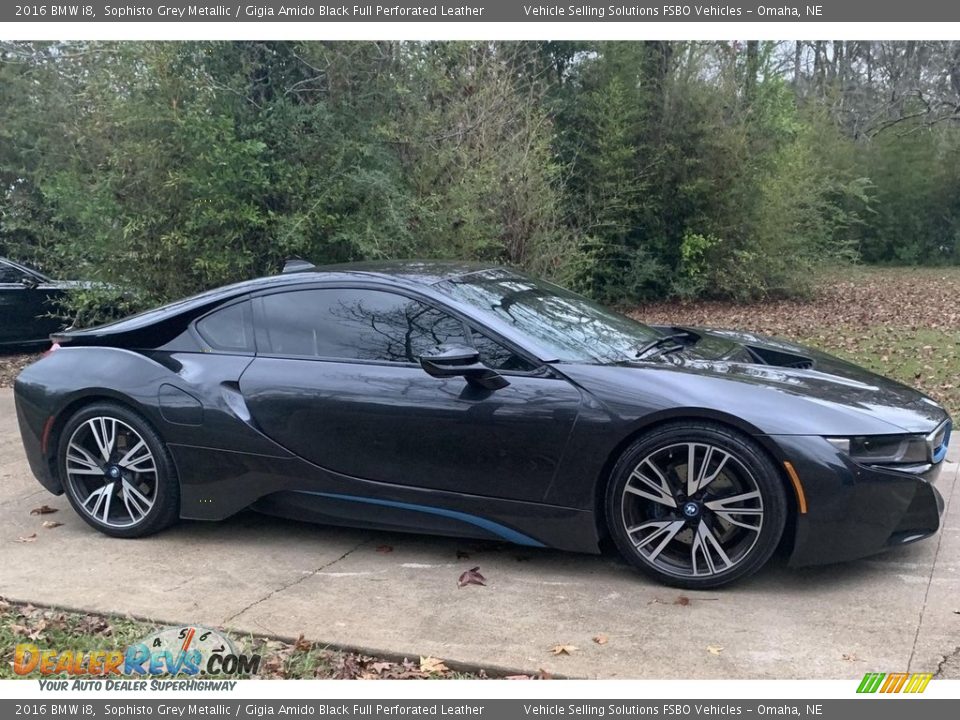 Sophisto Grey Metallic 2016 BMW i8  Photo #20