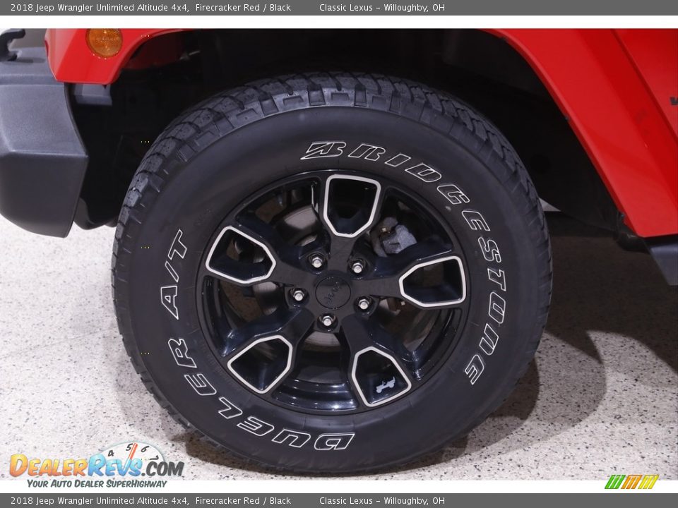 2018 Jeep Wrangler Unlimited Altitude 4x4 Firecracker Red / Black Photo #20