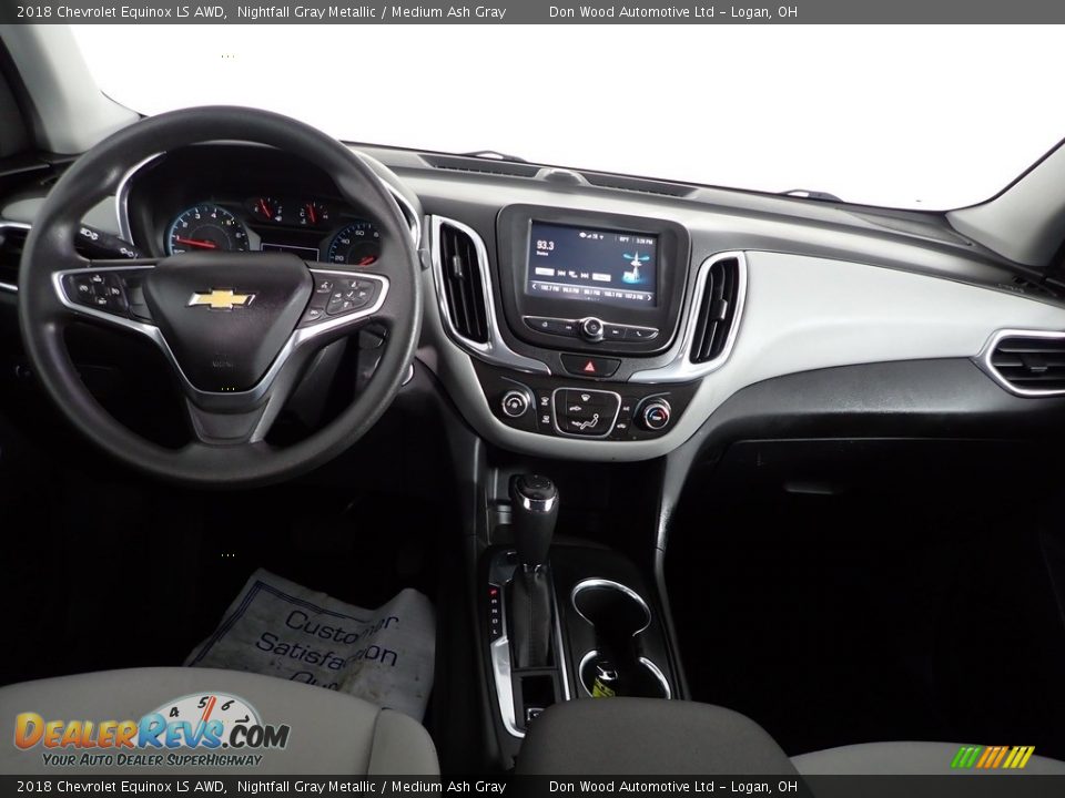 2018 Chevrolet Equinox LS AWD Nightfall Gray Metallic / Medium Ash Gray Photo #27