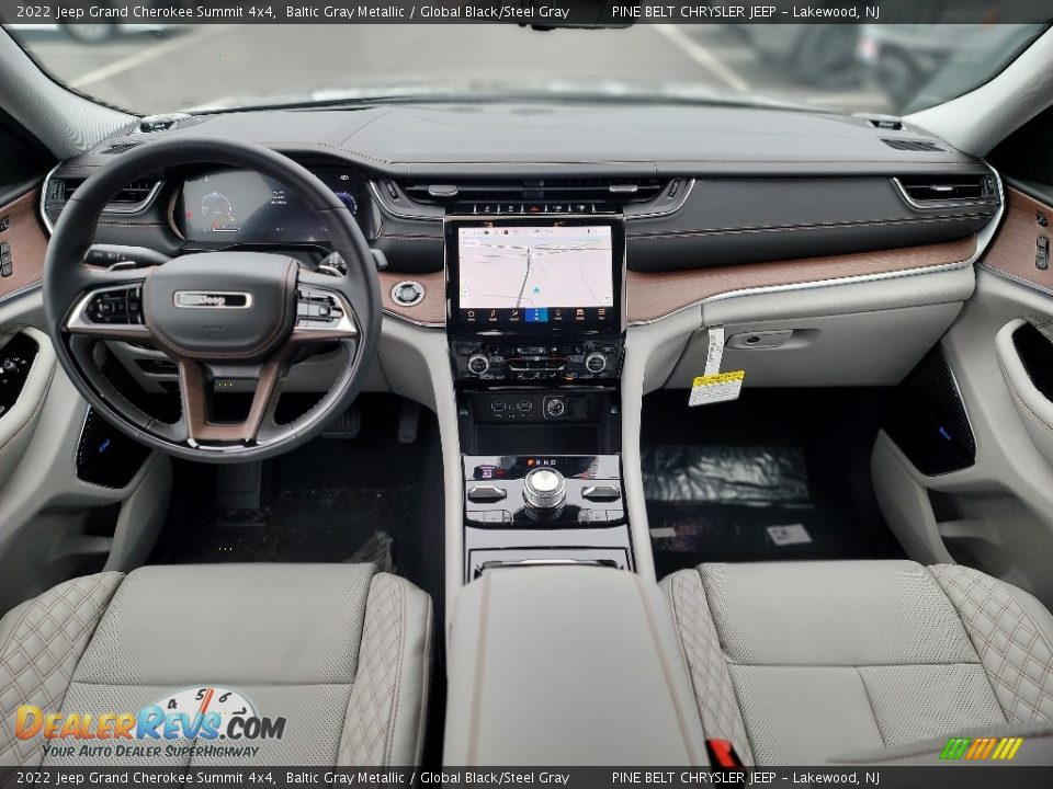 Front Seat of 2022 Jeep Grand Cherokee Summit 4x4 Photo #13