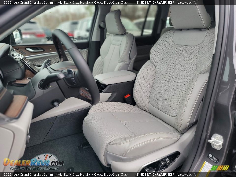 Front Seat of 2022 Jeep Grand Cherokee Summit 4x4 Photo #14