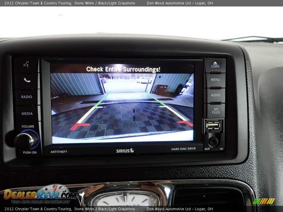 2012 Chrysler Town & Country Touring Stone White / Black/Light Graystone Photo #3