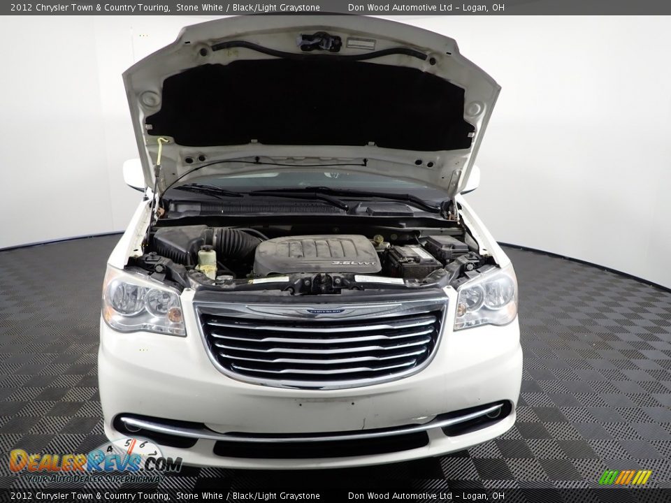 2012 Chrysler Town & Country Touring Stone White / Black/Light Graystone Photo #6