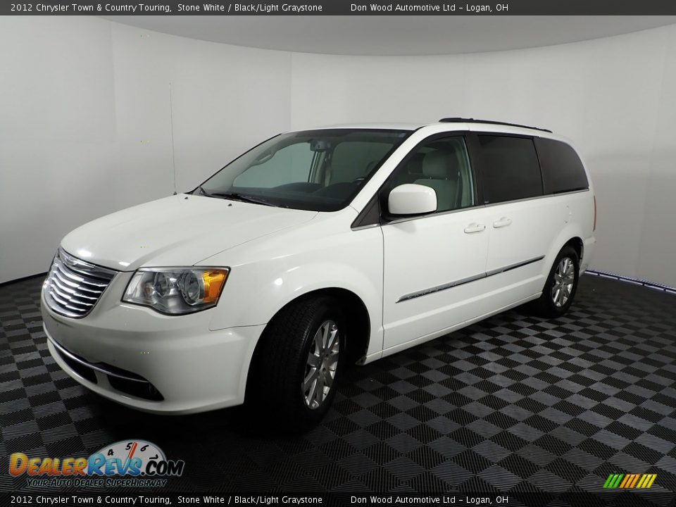 2012 Chrysler Town & Country Touring Stone White / Black/Light Graystone Photo #8