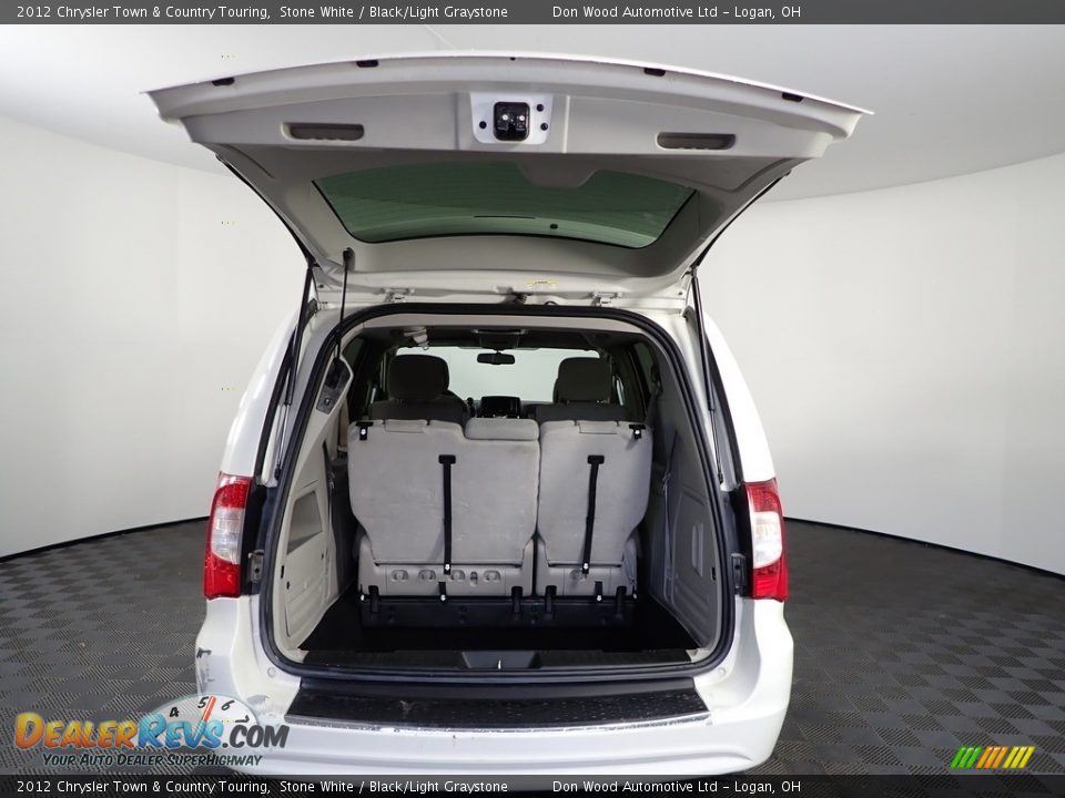2012 Chrysler Town & Country Touring Stone White / Black/Light Graystone Photo #11