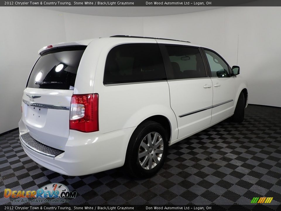 2012 Chrysler Town & Country Touring Stone White / Black/Light Graystone Photo #13