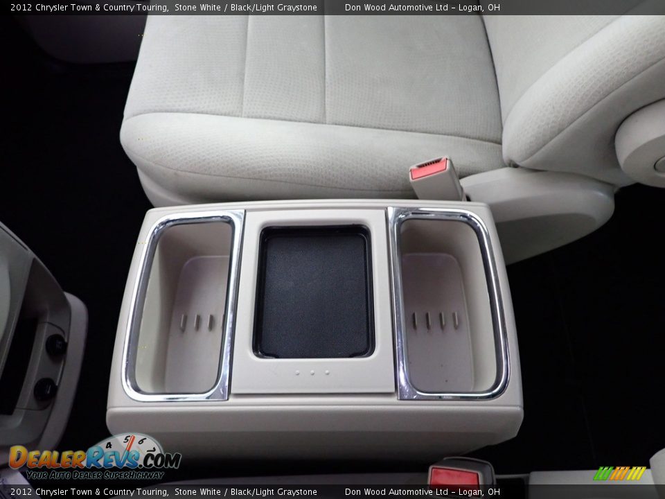 2012 Chrysler Town & Country Touring Stone White / Black/Light Graystone Photo #24