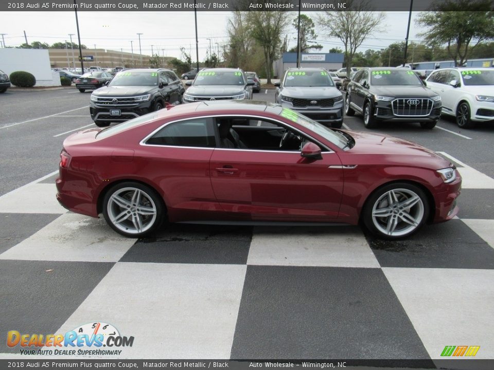 Matador Red Metallic 2018 Audi A5 Premium Plus quattro Coupe Photo #3