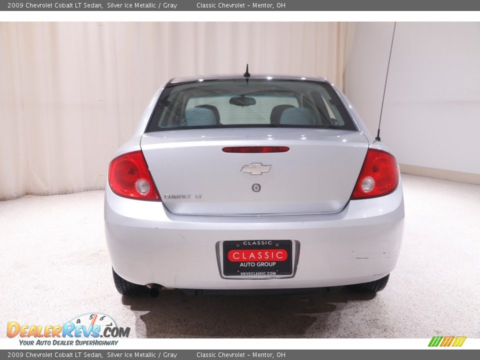 2009 Chevrolet Cobalt LT Sedan Silver Ice Metallic / Gray Photo #14