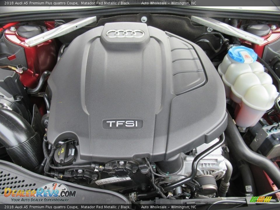 2018 Audi A5 Premium Plus quattro Coupe 2.0 Liter Turbocharged TFSI DOHC 16-Valve VVT 4 Cylinder Engine Photo #6