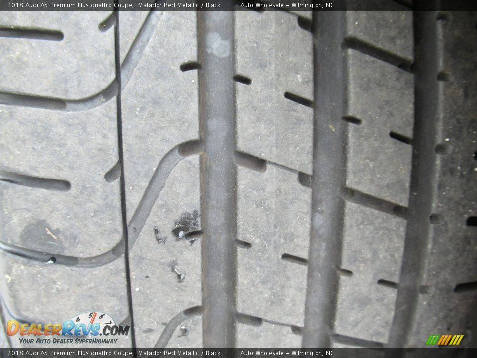 2018 Audi A5 Premium Plus quattro Coupe Matador Red Metallic / Black Photo #9