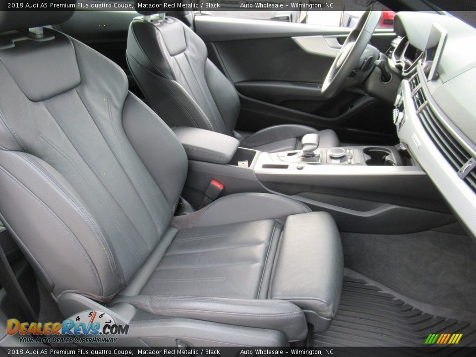 Front Seat of 2018 Audi A5 Premium Plus quattro Coupe Photo #13