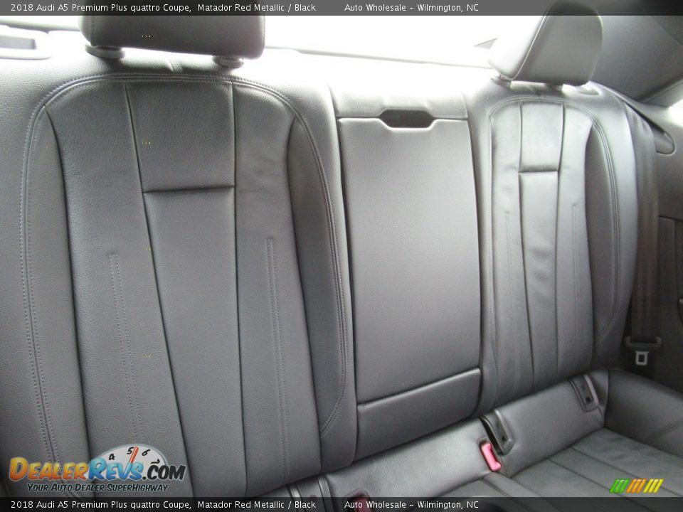 Rear Seat of 2018 Audi A5 Premium Plus quattro Coupe Photo #14
