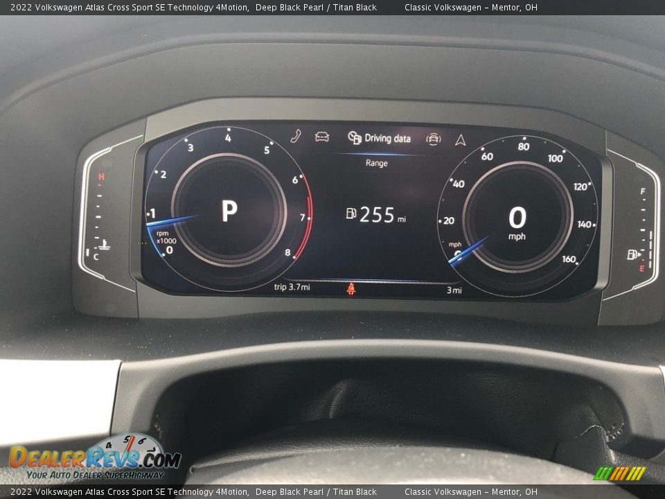 2022 Volkswagen Atlas Cross Sport SE Technology 4Motion Gauges Photo #3