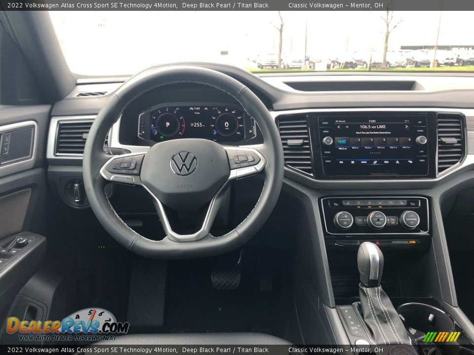 Dashboard of 2022 Volkswagen Atlas Cross Sport SE Technology 4Motion Photo #4
