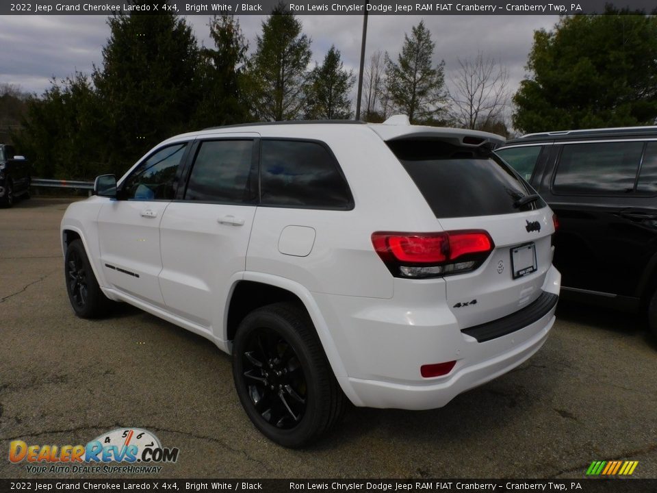 2022 Jeep Grand Cherokee Laredo X 4x4 Bright White / Black Photo #8