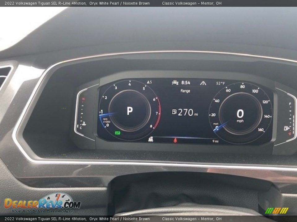 2022 Volkswagen Tiguan SEL R-Line 4Motion Gauges Photo #3