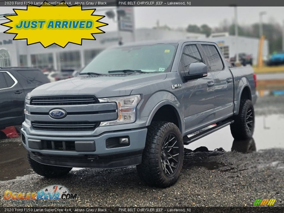 2020 Ford F150 Lariat SuperCrew 4x4 Abyss Gray / Black Photo #1