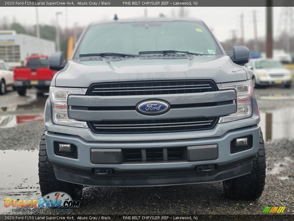 2020 Ford F150 Lariat SuperCrew 4x4 Abyss Gray / Black Photo #2