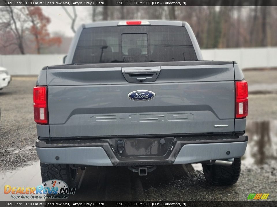 2020 Ford F150 Lariat SuperCrew 4x4 Abyss Gray / Black Photo #4